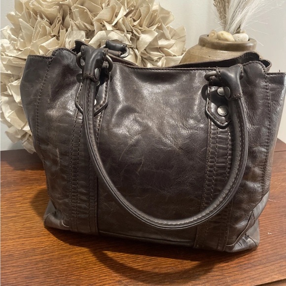 Frye Melissa Shoulder Bag Slate $398 - Picture 7 of 15